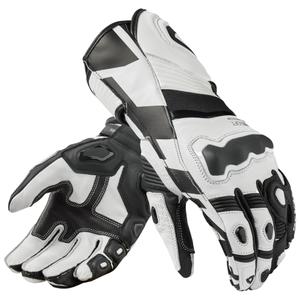 Guantes de moto Revit Jerez 4 blanco-negro