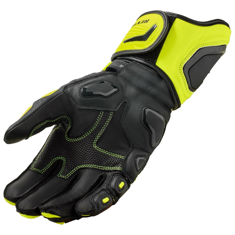 Guantes de moto Revit Jerez 4 amarillo fluo-negro