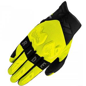 Guantes de moto Shima Drift amarillo flúo-negro