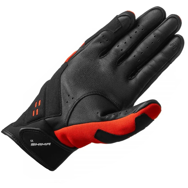 Guantes de moto Shima Drift rojo-negro