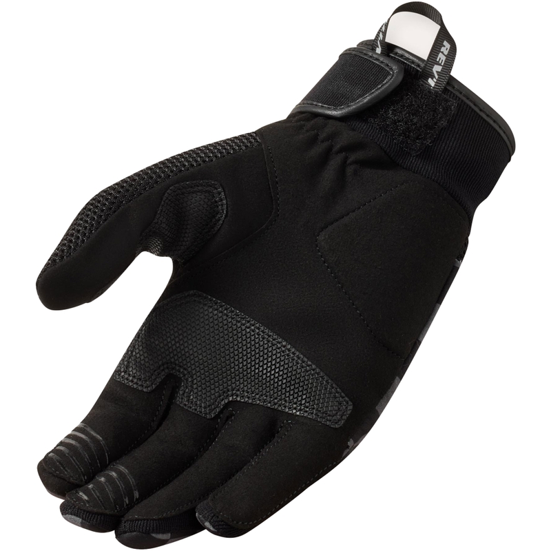 Guantes de moto Revit Surge negro-gris