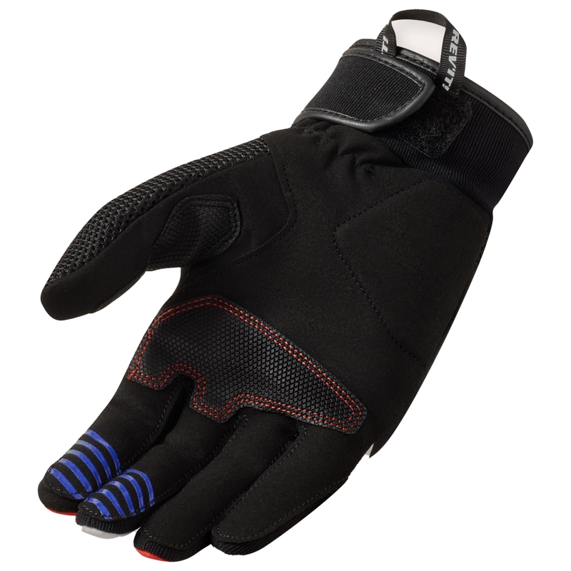 Guantes de moto Revit Surge negro-rojo