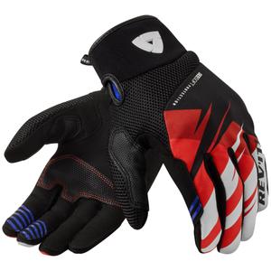 Guantes de moto Revit Surge negro-rojo