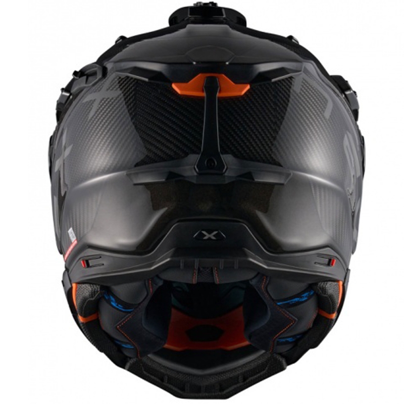Casco de moto enduro Nexx X.WED3 Furka negro-gris