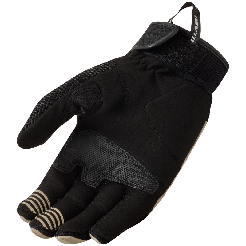Guantes de moto Revit Surge color negro arena