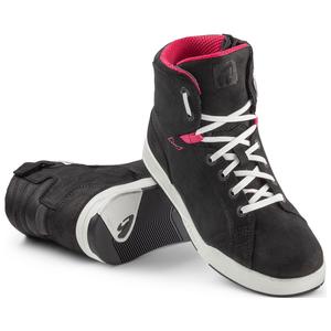 Botas de moto para mujer Forma Swift X Fit Dry Lady negro-blanco