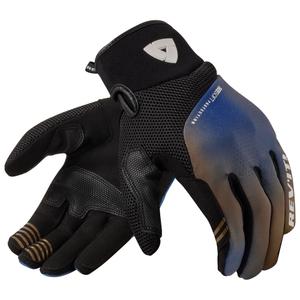 Guantes de moto Revit Surge azul camuflaje