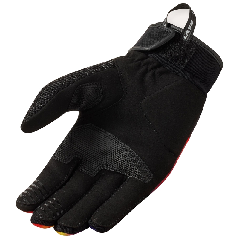 Guantes de moto Revit Surge negro-naranja