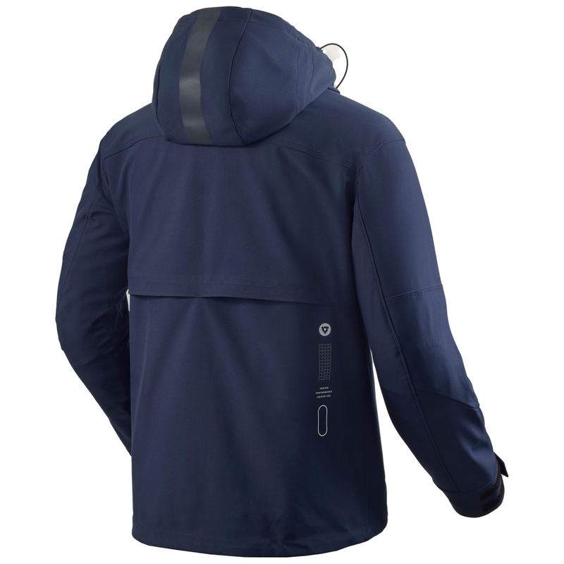 Chaqueta de moto Revit Altair H2O azul-azul