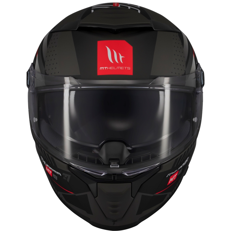 Casco integral de moto MT Thunder 4 SV Luminence negro mate