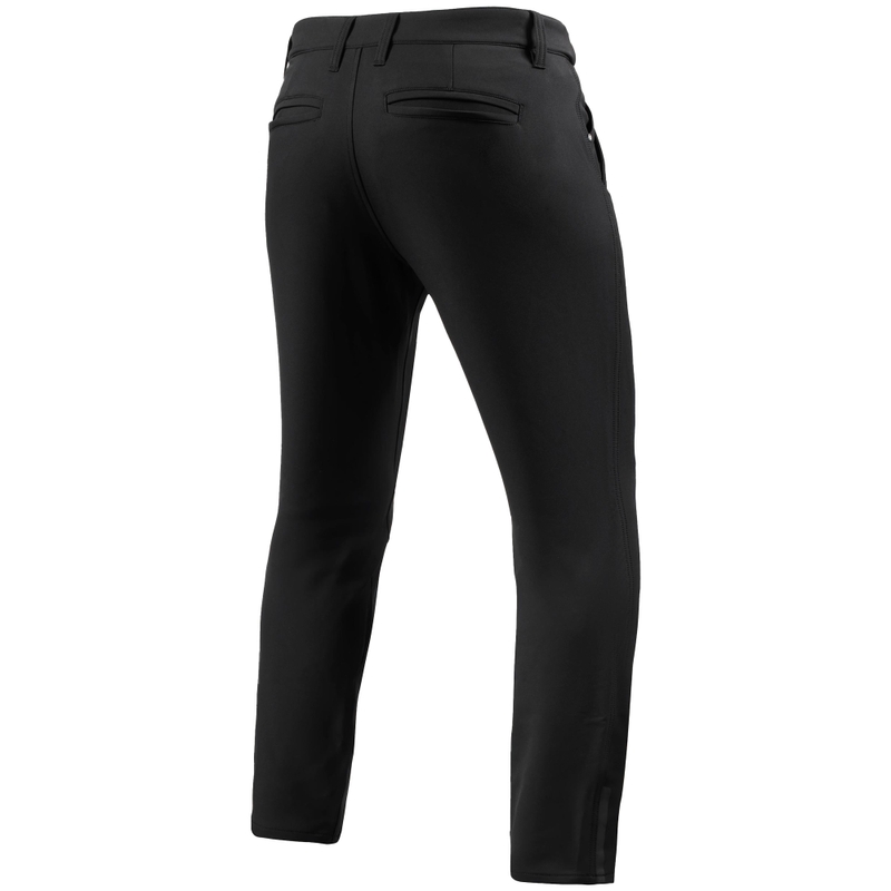 Vaqueros de motociclista recortados Revit Chino Mason Slim negros