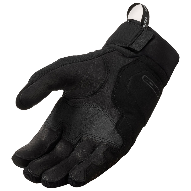 Guantes de moto Revit Kinetic 2 negro-blanco