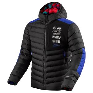 Chaqueta de carga útil de Revit negra y azul