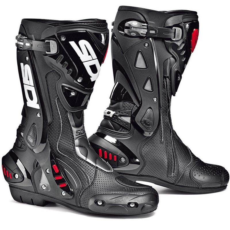 Botas de moto SiDi ST Air negro-negro