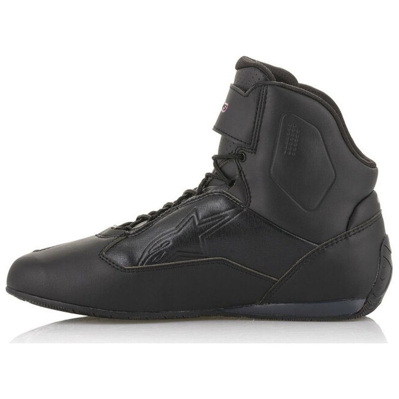 Botas de moto para mujer Alpinestars Stella Faster 3 en negro y morado