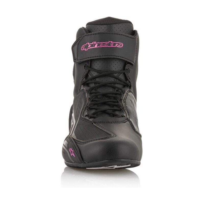 Botas de moto para mujer Alpinestars Stella Faster 3 en negro y morado