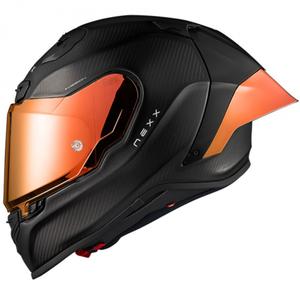 Casco integral de moto Nexx X.R3R Zero PRO 2 Carbon rojo mate