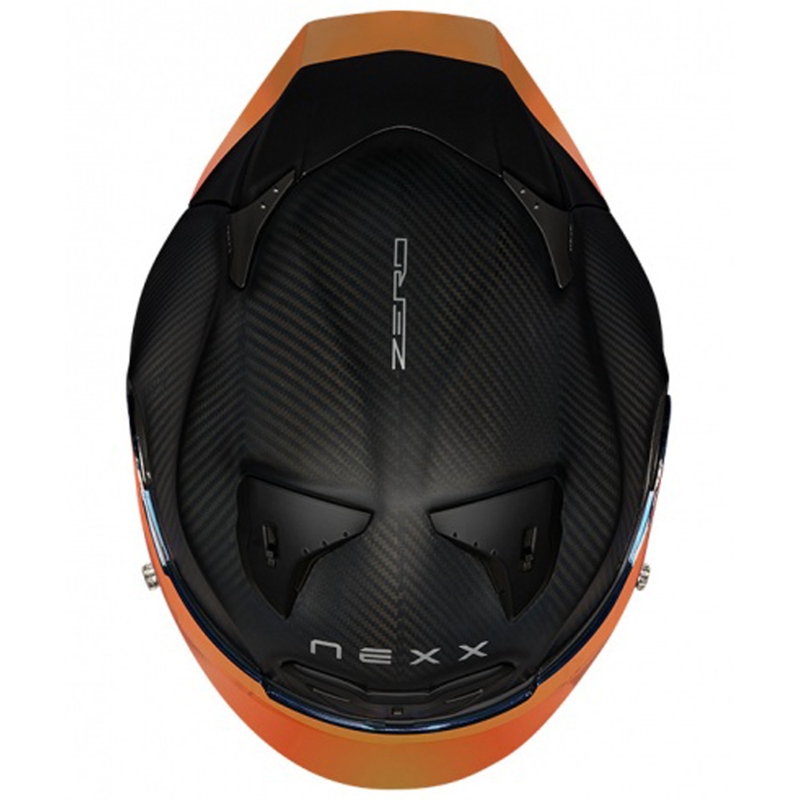 Casco integral de moto Nexx X.R3R Zero PRO 2 Carbon rojo mate