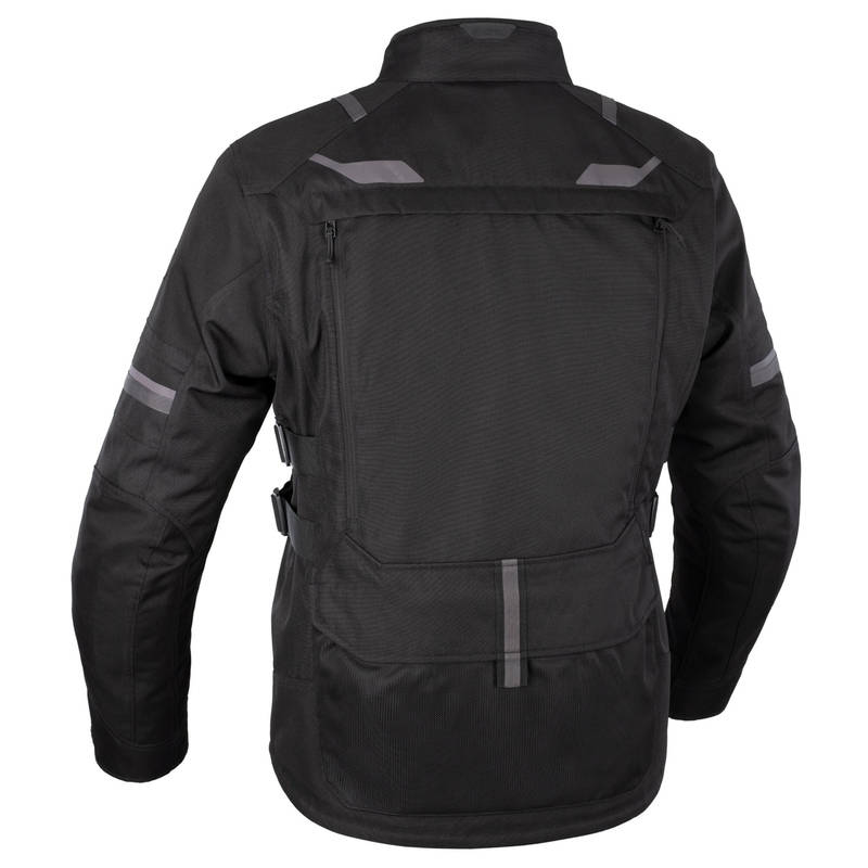 Chaqueta de moto Oxford Advanced Rockland Dry2Dry negra