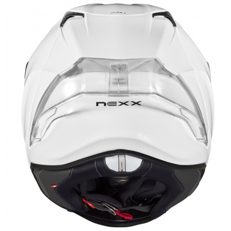 Casco integral de motocicleta Nexx X.R3R Plain, blanco