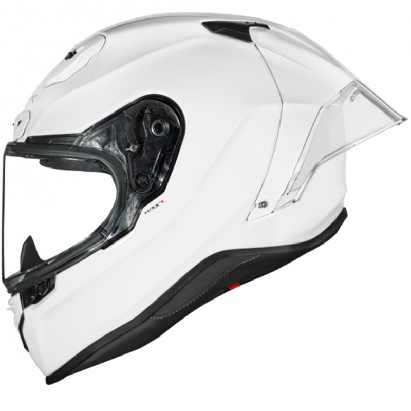 Casco integral de motocicleta Nexx X.R3R Plain, blanco
