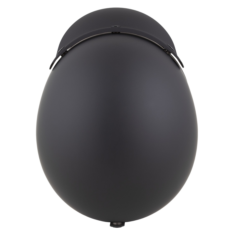 Casco abierto Cassida Oxygen 2.0 Solid (negro mate-gris oscuro)