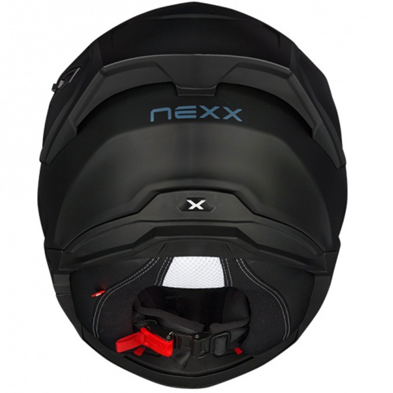 Casco integral de motocicleta NEXX Y.100R Fullblack negro mate