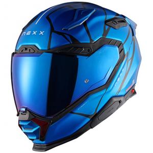 Casco integral de moto Nexx X.WST3 B-Side azul-negro