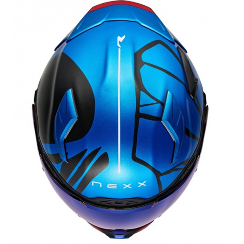 Casco integral de moto Nexx X.WST3 B-Side azul-negro