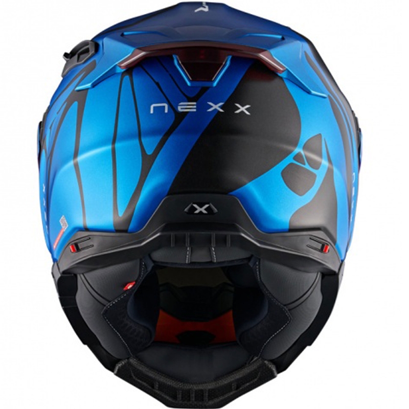 Casco integral de moto Nexx X.WST3 B-Side azul-negro