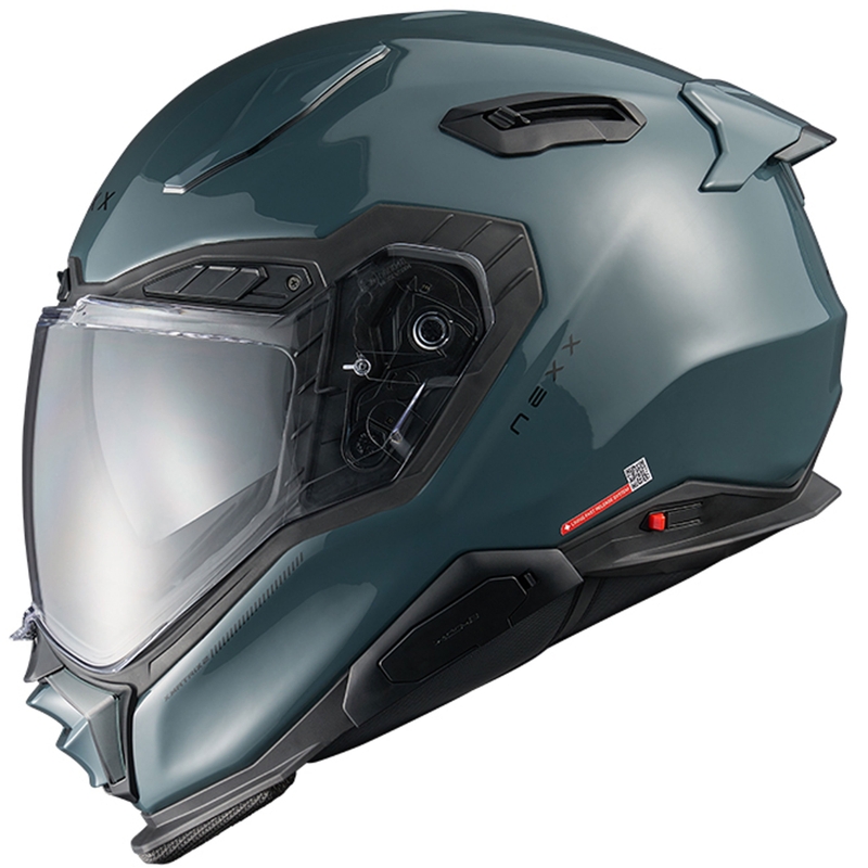 Casco de moto integral Nexx X.WST3 Plain azul liquidación