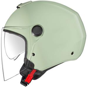 Casco de moto abierto NEXX Y.10 Plain Verde Pastel