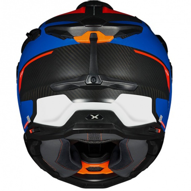 Casco enduro Nexx X.WED3 Keyo azul-rojo liquidación