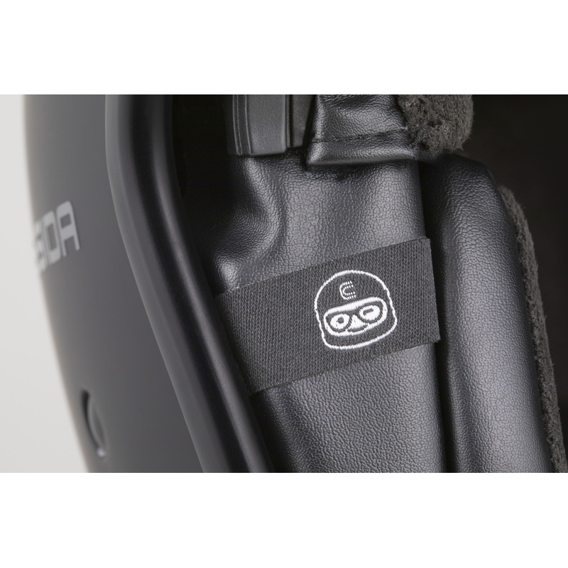 Casco de moto abierto Cassida Oxygen 2.0 Rondo en negro mate y dorado