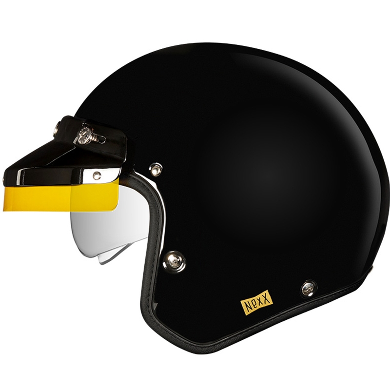 Casco abierto Nexx X.G30 Lagoon negro-oro