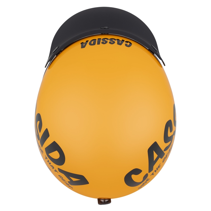 Casco de moto abierto Cassida Oxygen 2.0 Gear amarillo-negro