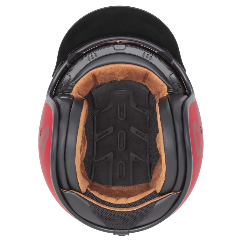 Casco de moto abierto Cassida Oxygen 2.0 Gear amarillo-negro