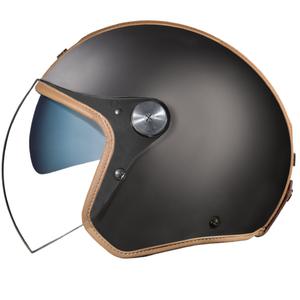 Casco abierto Nexx X.G30 Groovy SV negro-marrón