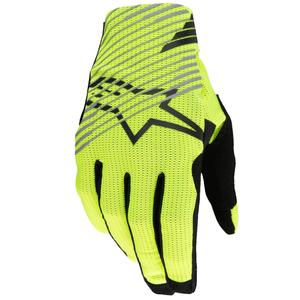 Guantes de motocross Alpinestars Radar Pro amarillo fluorescente
