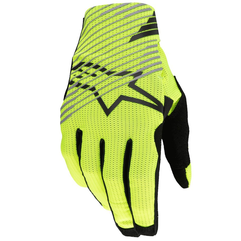 Guantes de motocross Alpinestars Radar Pro amarillo fluorescente