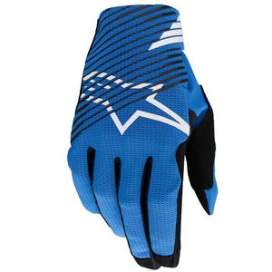 Guantes de motocross Alpinestars Radar Pro azules