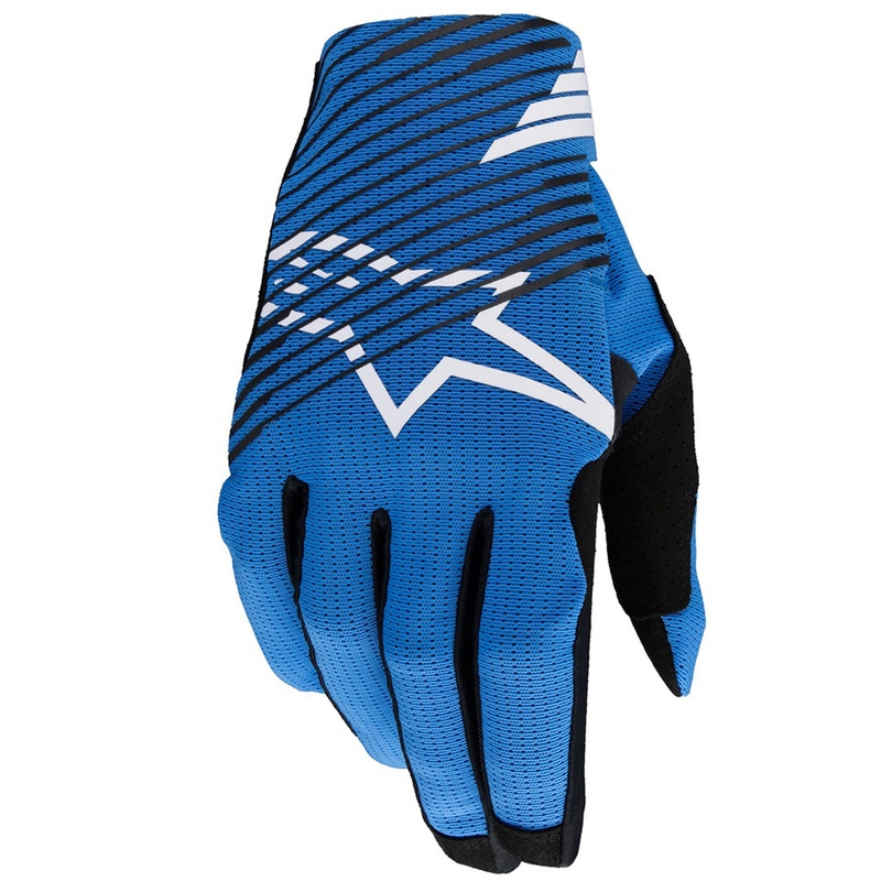 Guantes de motocross Alpinestars Radar Pro azules