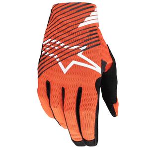 Guantes de motocross Alpinestars Radar Pro naranjas