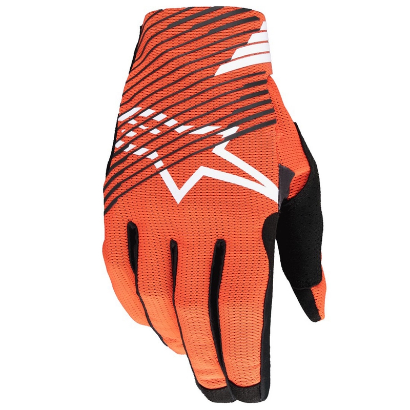 Guantes de motocross Alpinestars Radar Pro naranjas