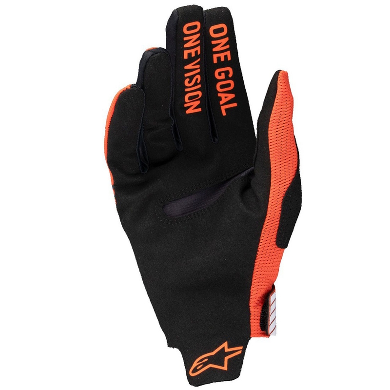 Guantes de motocross Alpinestars Radar Pro naranjas