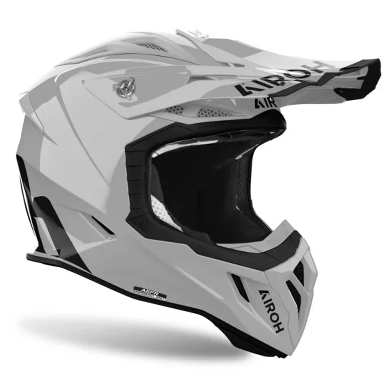 Casco de motocross Airoh Aviator Ace 2 Color gris cemento