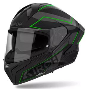 Casco integral de moto Airoh MATRYX Sentinel verde mate