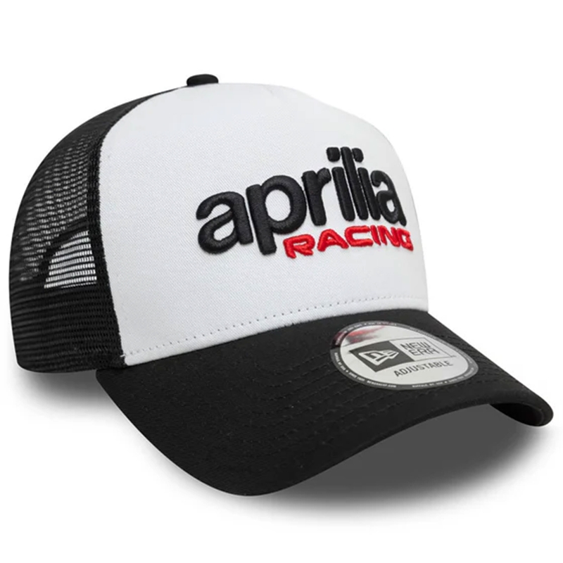 Gorra Aprilia Trucker blanco-negro