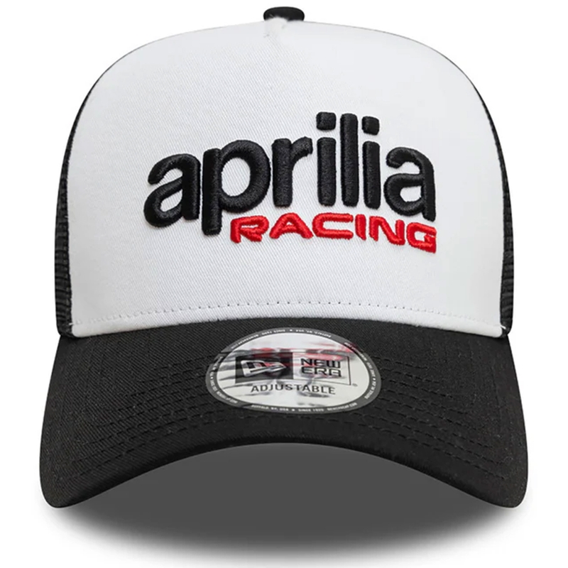 Gorra Aprilia Trucker blanco-negro