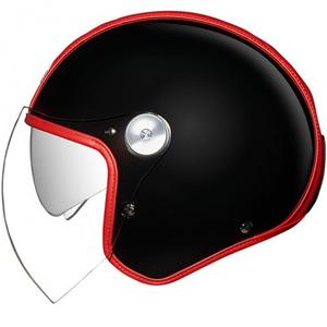 Casco abierto Nexx X.G30 Cult SV negro-rojo